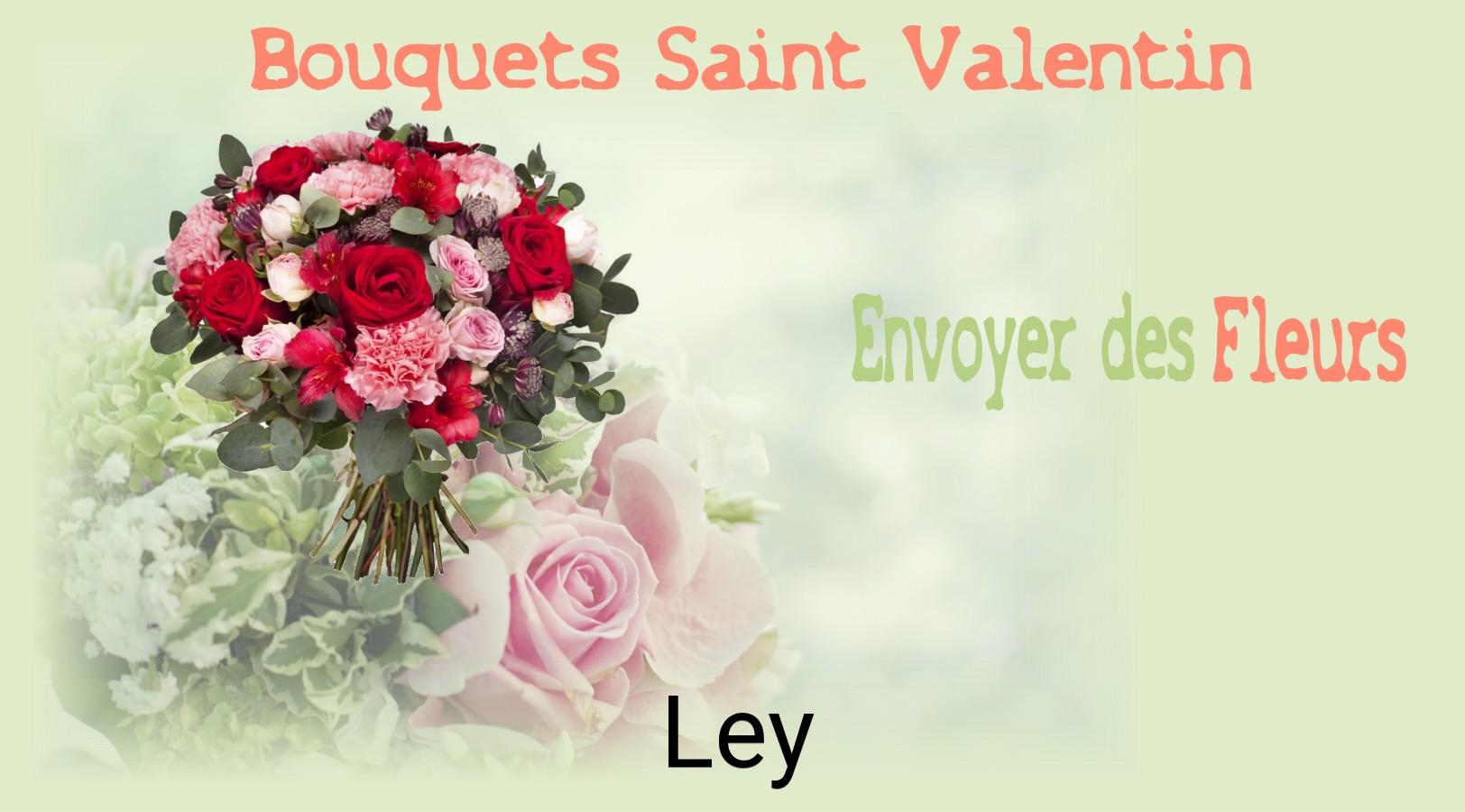 Roses de Saint-Valentin livrées à Ley